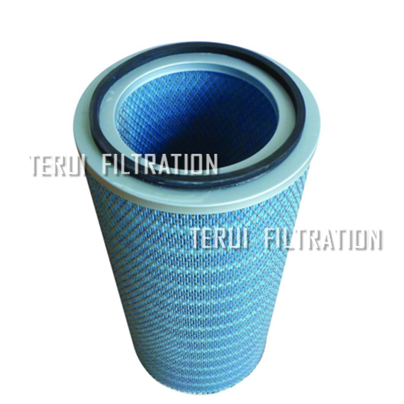 frame retardent dust filter cartridge