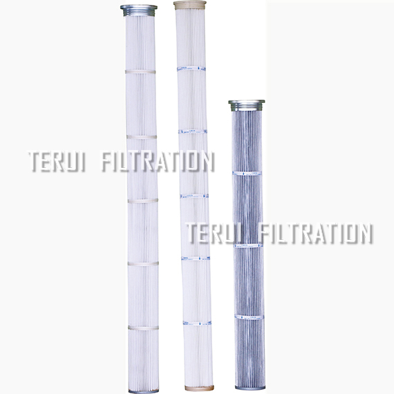 top loaded pulse pleated filter cartridge