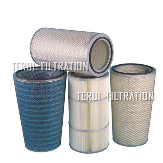 Gas turbine air filter cartridge