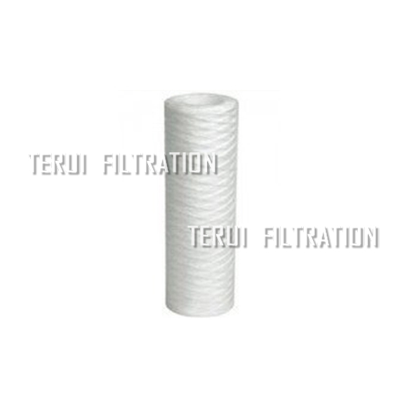 Polypropylene string wound filter cartridge