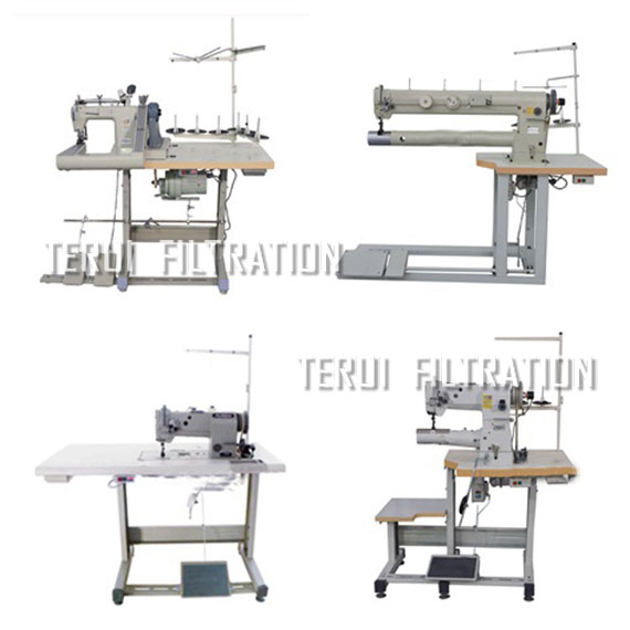 WHOLE SEWING MACHINE PRODUCT LINE FOR PRODUCING FILTER BAG