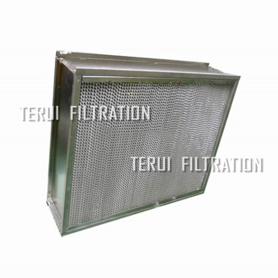 DEEP-PLEATED HIGH TEMPERATURE FILTER