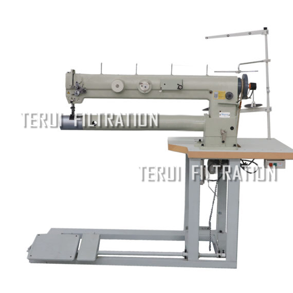 LONG ARM DOUBLE NEEDLE SEWING MACHINE