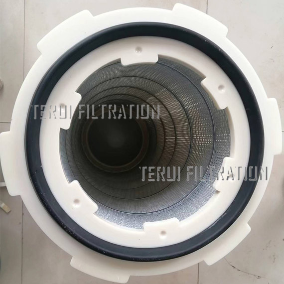 Six Lugs installation polyester filter cartridge