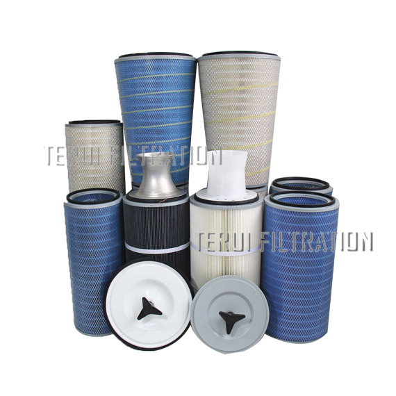 Gas turbine air filter cartridge