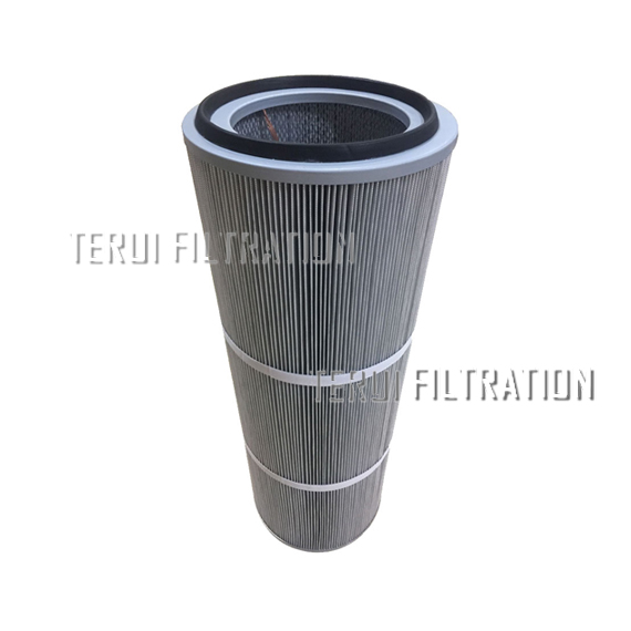 Anti static polyester filter cartridge