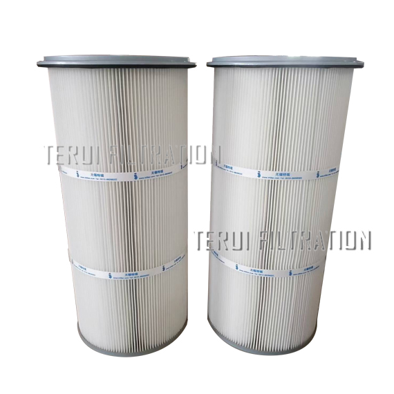 Flange installation PTFE membrane filter cartridge