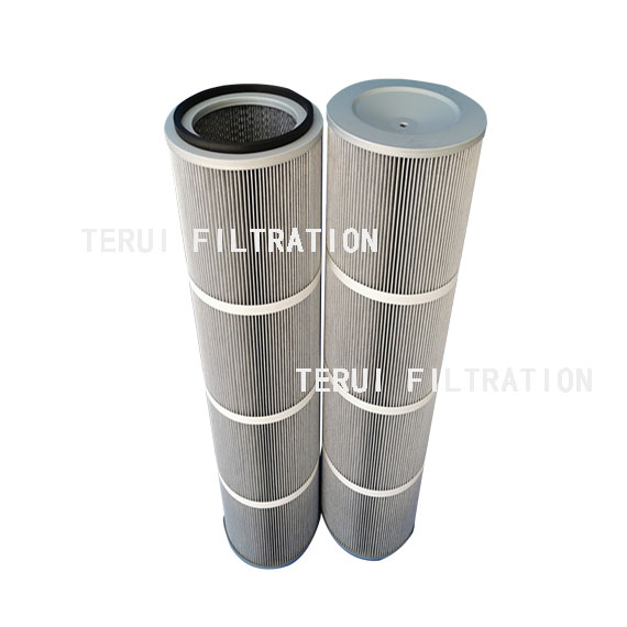 Anti static polyester filter cartridge